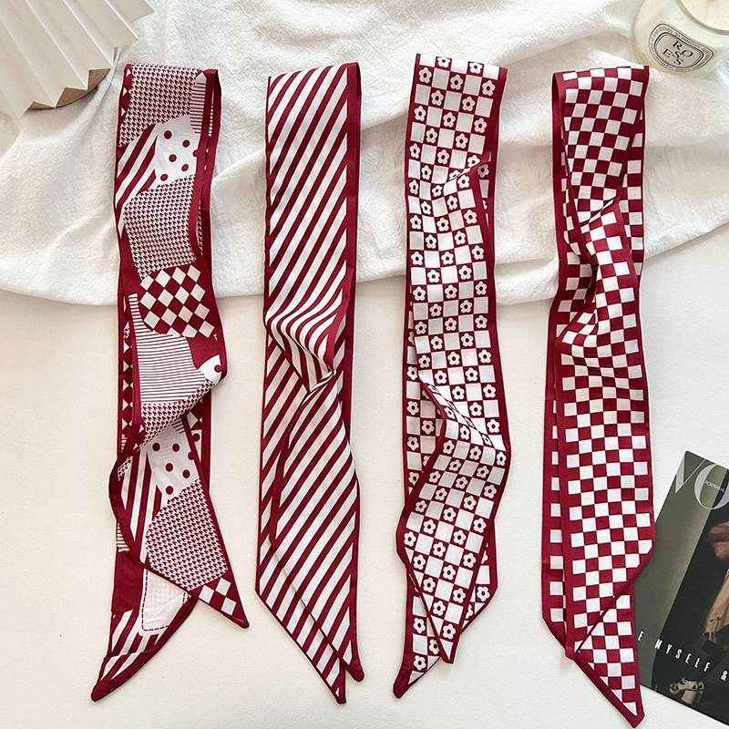 Luxury Bags Of 2026 - 2026 New Luxury Brand Scarf Red