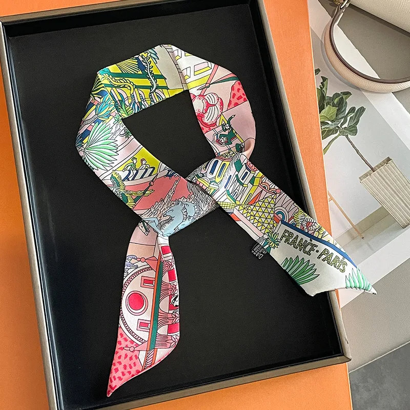 Luxury Bags Trending - Luxury Design Horse Print Skinny Silk