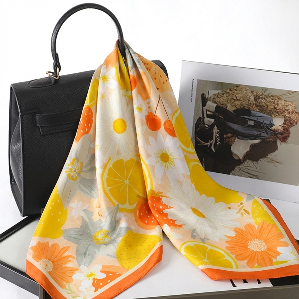 Luxury Bags Of 2026 - 70*70cm Women Square Silk Scarf/scarves Luxury