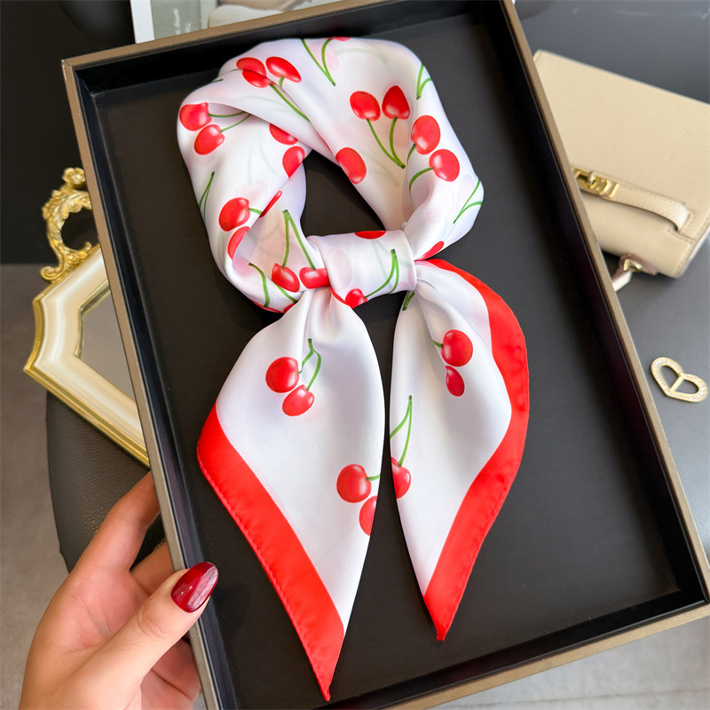 Luxury Bags Trending - Luxury Square Satin Scarf Women Cute