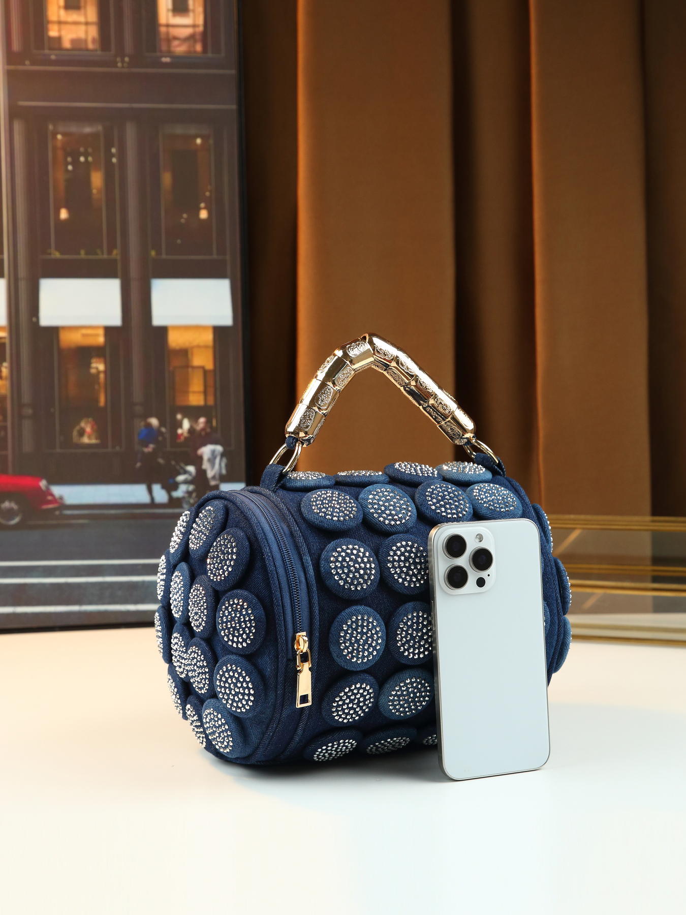 Light luxury denim hot diamond - Luxury Bags Denim recensione e prezzo