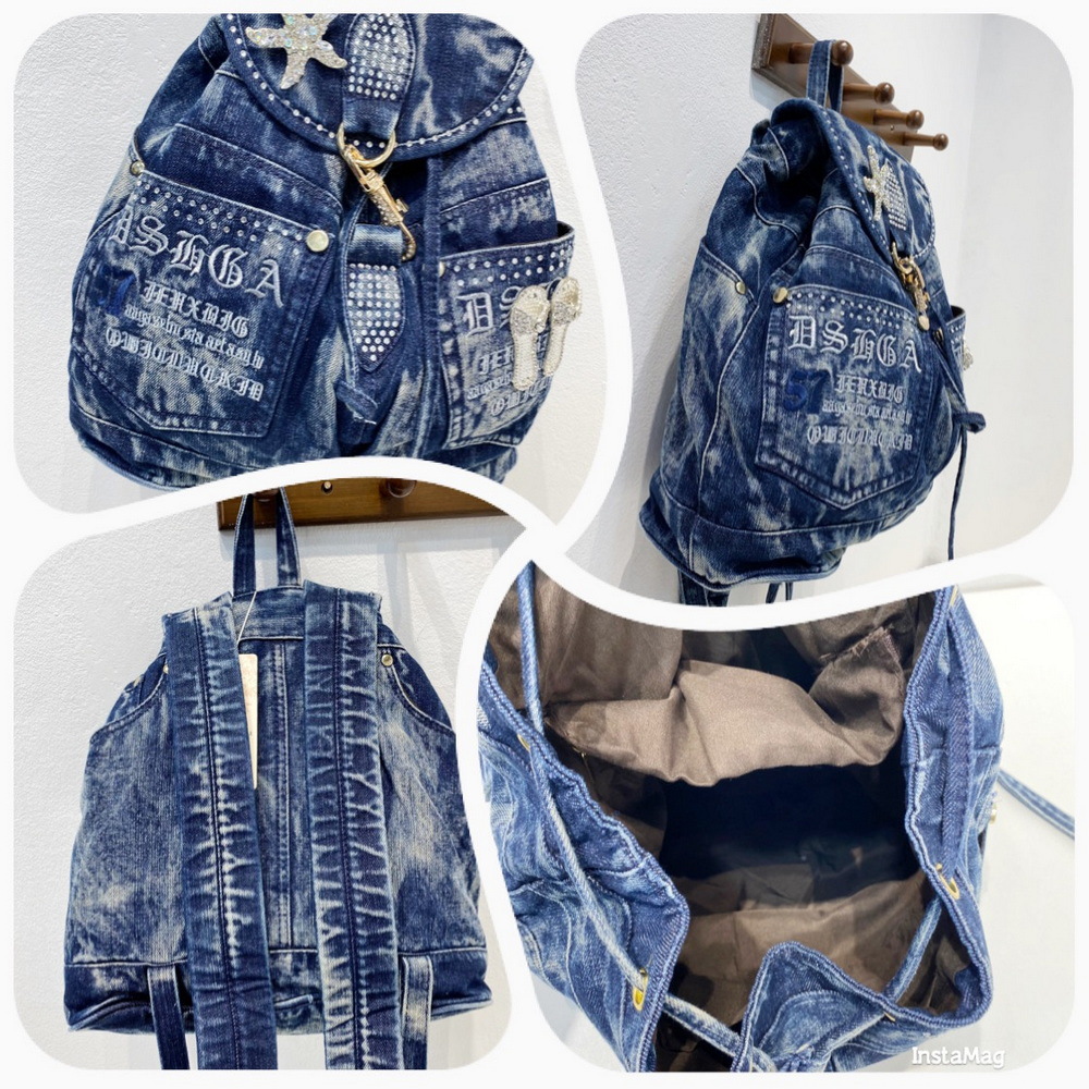 iPinee Luxury Denim Women Back - Luxury Bags Denim recensione e prezzo