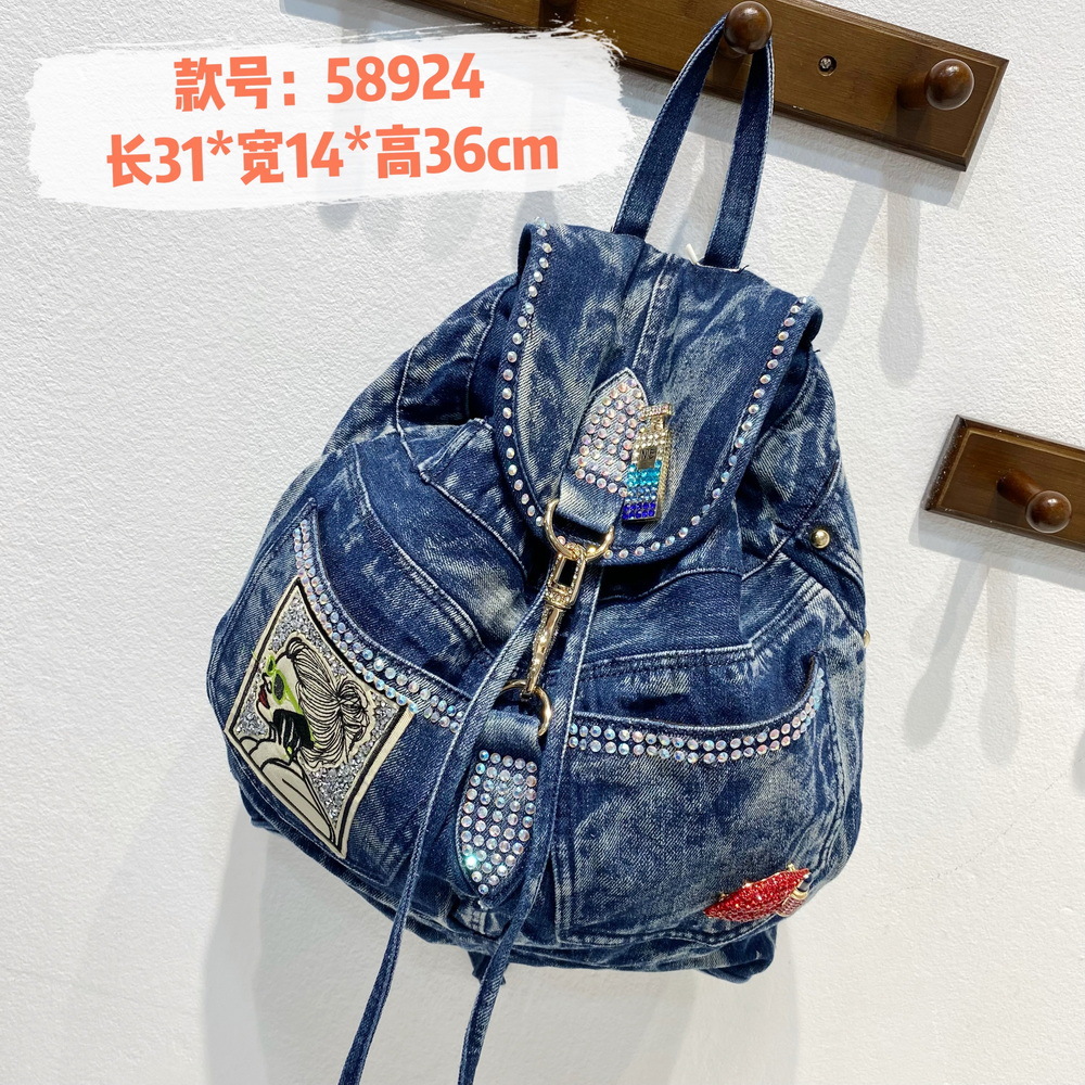 iPinee Luxury Denim Women Back - Luxury Bags Denim recensione e prezzo