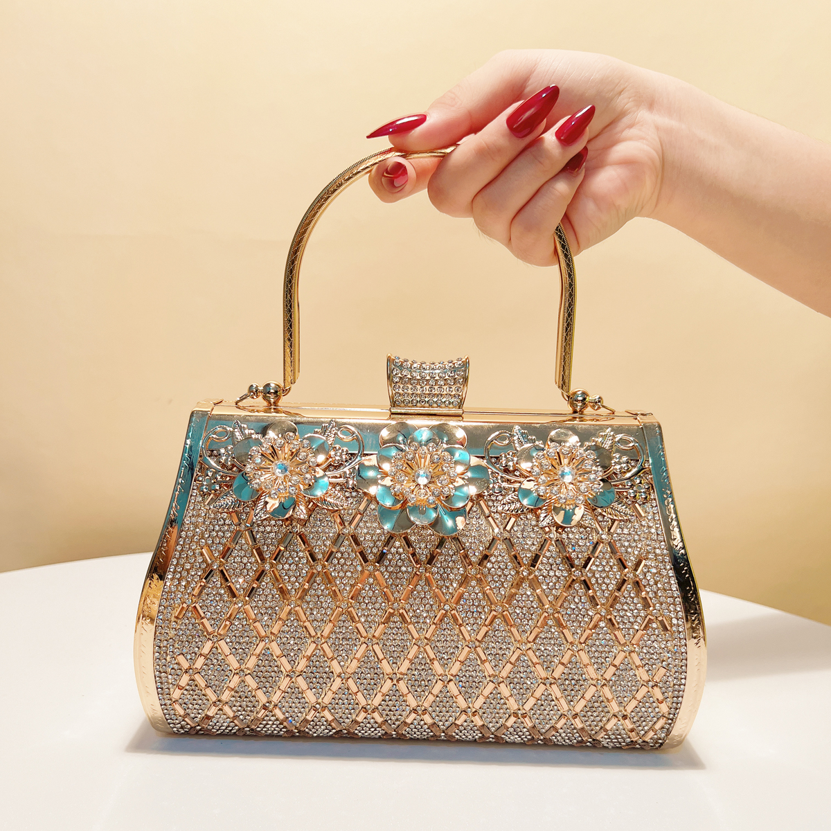 Bucket Design Women Clutch Bag - Luxury Bags Denim recensione e prezzo