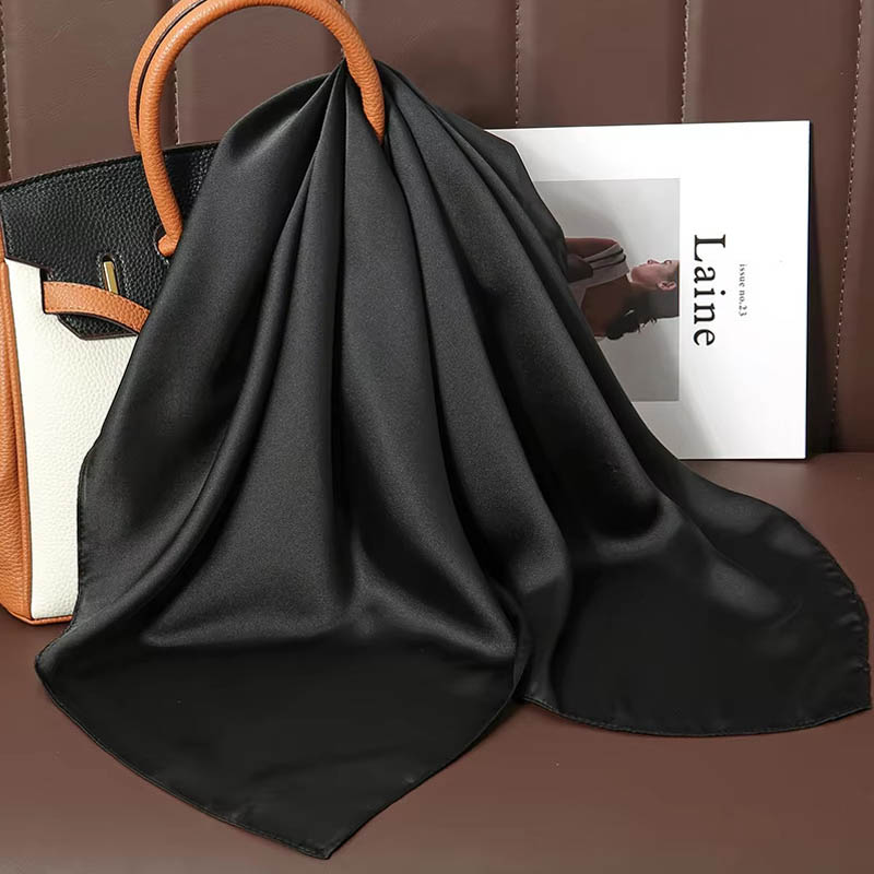 Luxury Solid Color Silk Square - Luxury Bags Trending recensione e prezzo