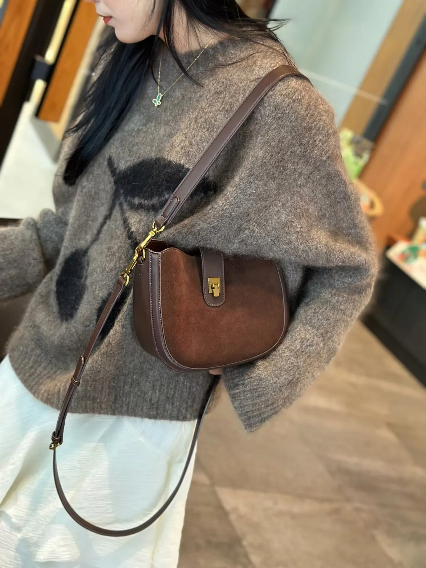Genuine Grade Suede Leather Wo - Luxury Bags News recensione e prezzo