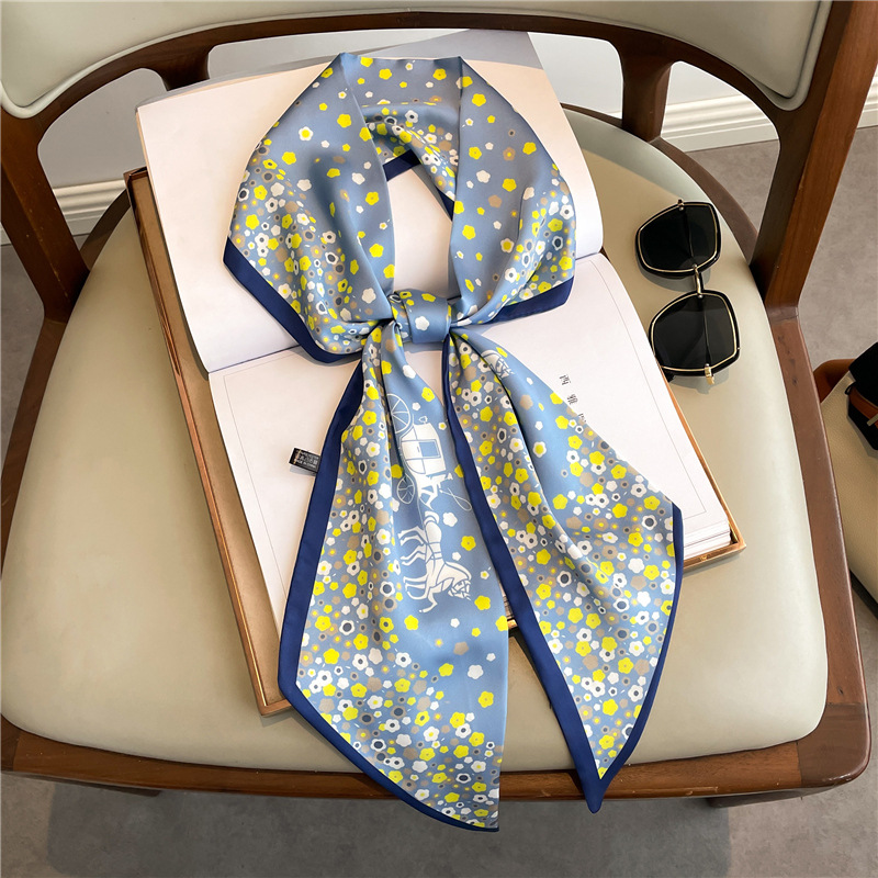 Fashion Print Long Silk Scarf  - Luxury Bags Trending recensione e prezzo