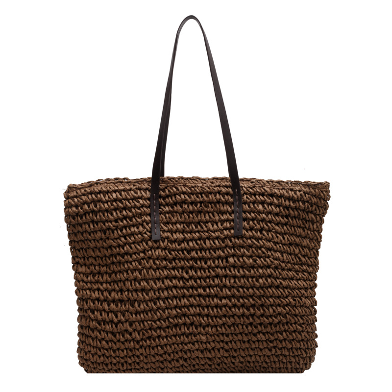 Straw Woven Tote Bags Casual L - Luxury Bags Shopping recensione e prezzo