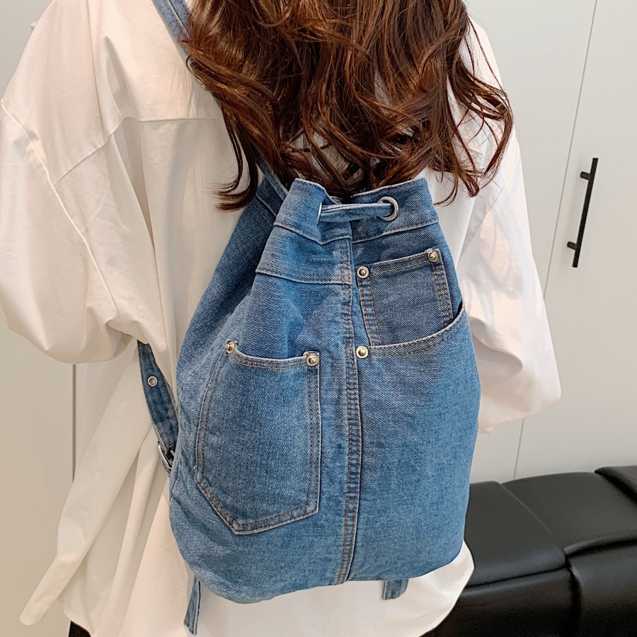 Denim Female Backpacks Casual  - Luxury Bags Denim recensione e prezzo