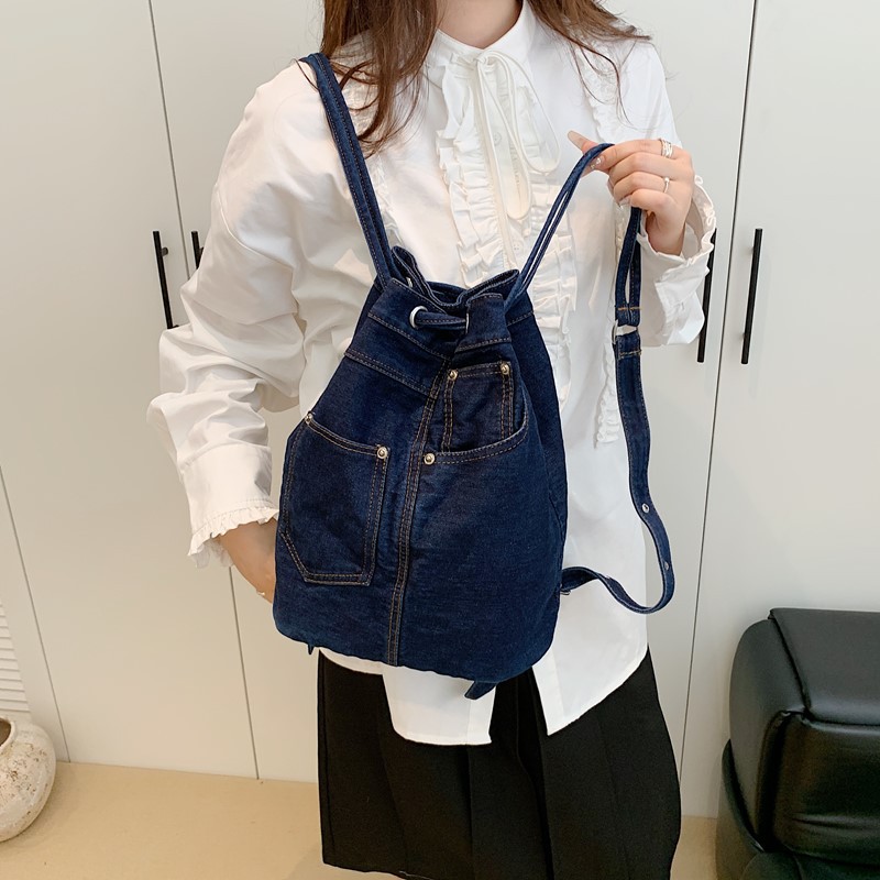 Denim Female Backpacks Casual  - Luxury Bags Denim recensione e prezzo