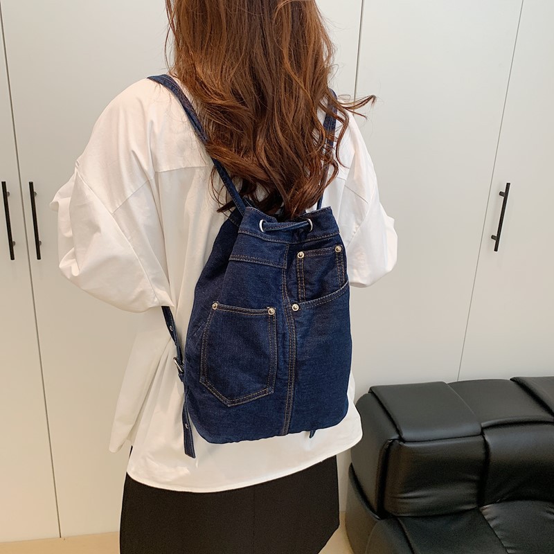Denim Female Backpacks Casual  - Luxury Bags Denim recensione e prezzo