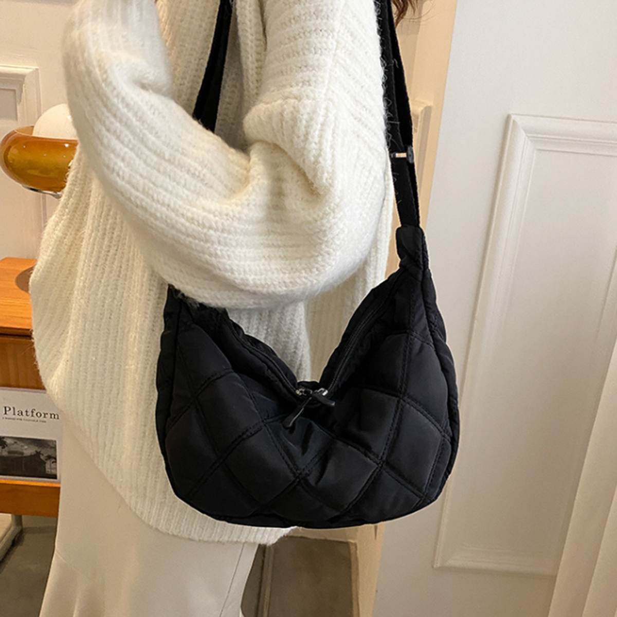 Black diamond check embroidere - Luxury Bags Dior recensione e prezzo