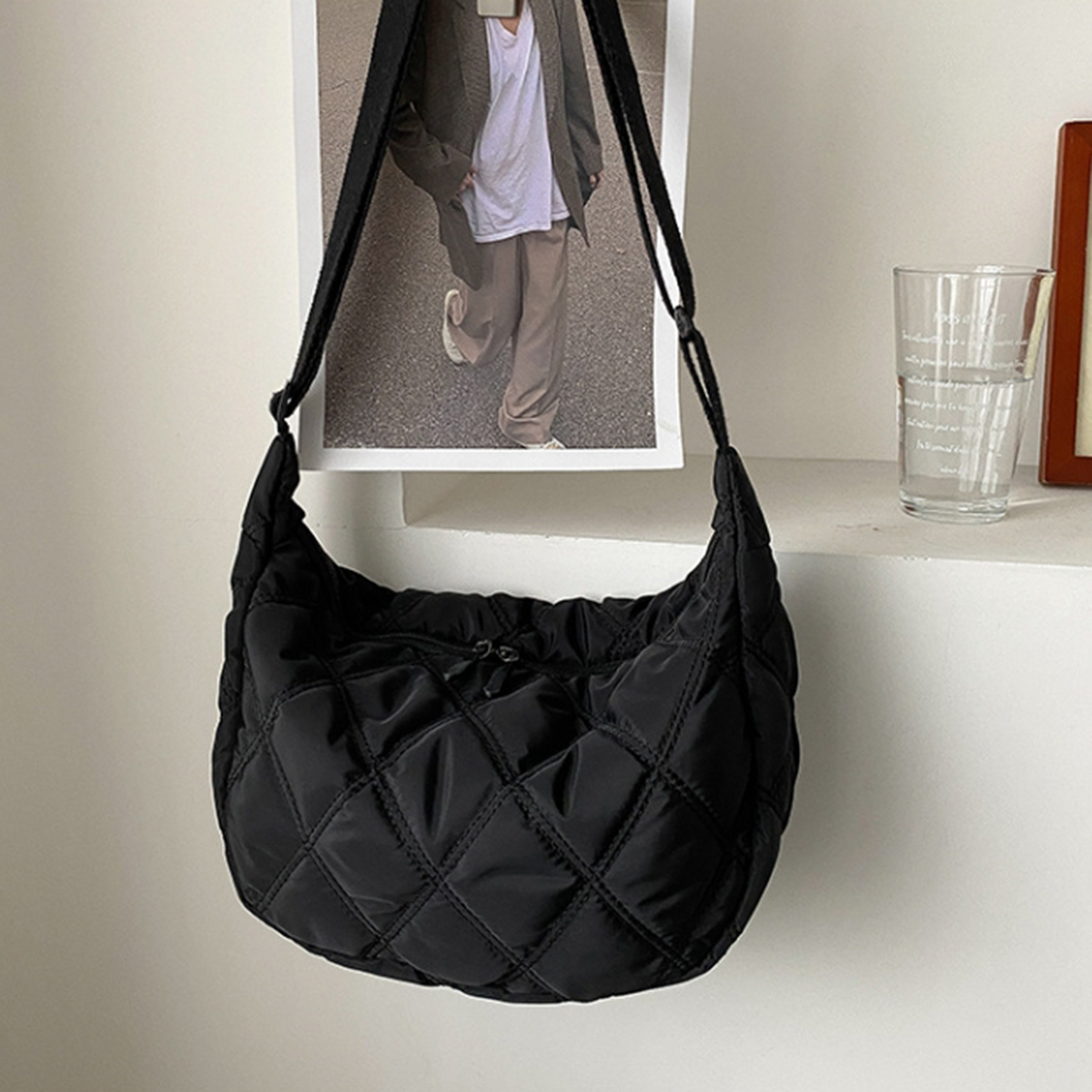 Black diamond check embroidere - Luxury Bags Dior recensione e prezzo