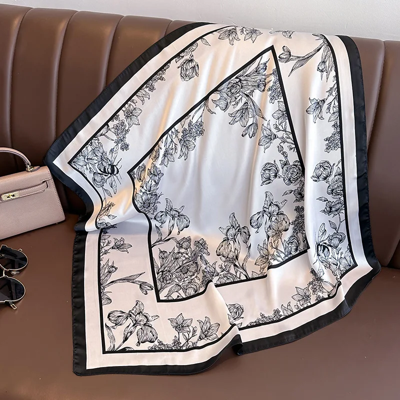 70*70cm Luxury Floral Print Si - Luxury Bags Trending recensione e prezzo