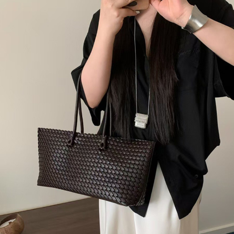 Luxury High-end Woven Tote Bag - Luxury Bags Shopping recensione e prezzo