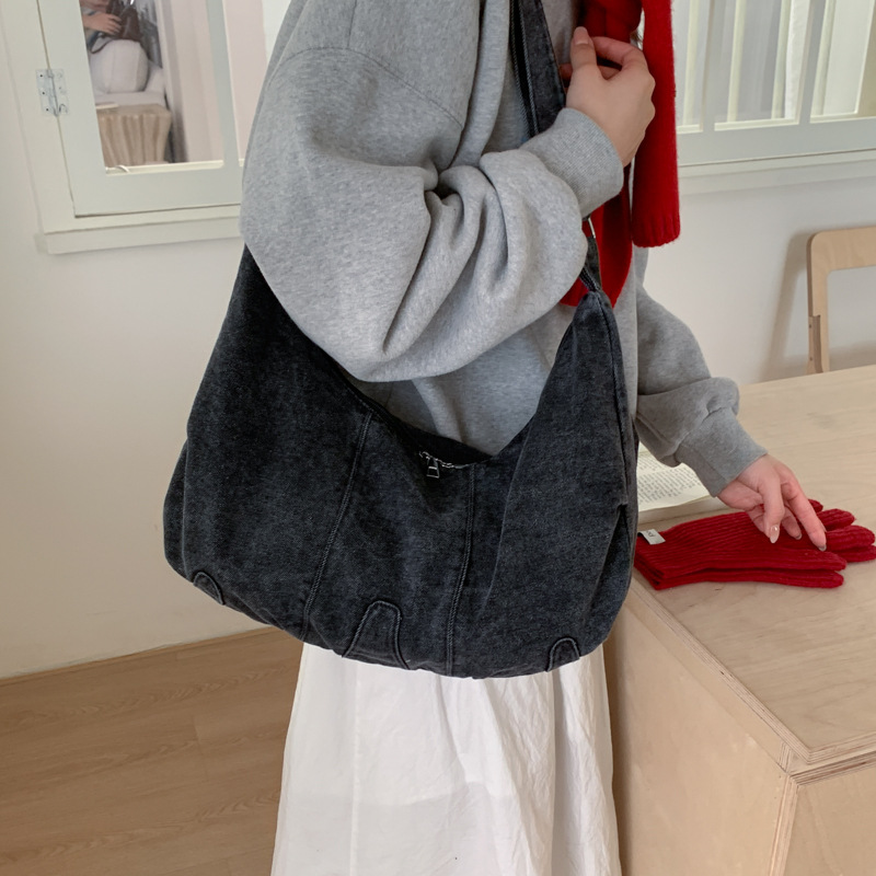 Casual Denim Large Capacity Cr - Luxury Bags Denim recensione e prezzo