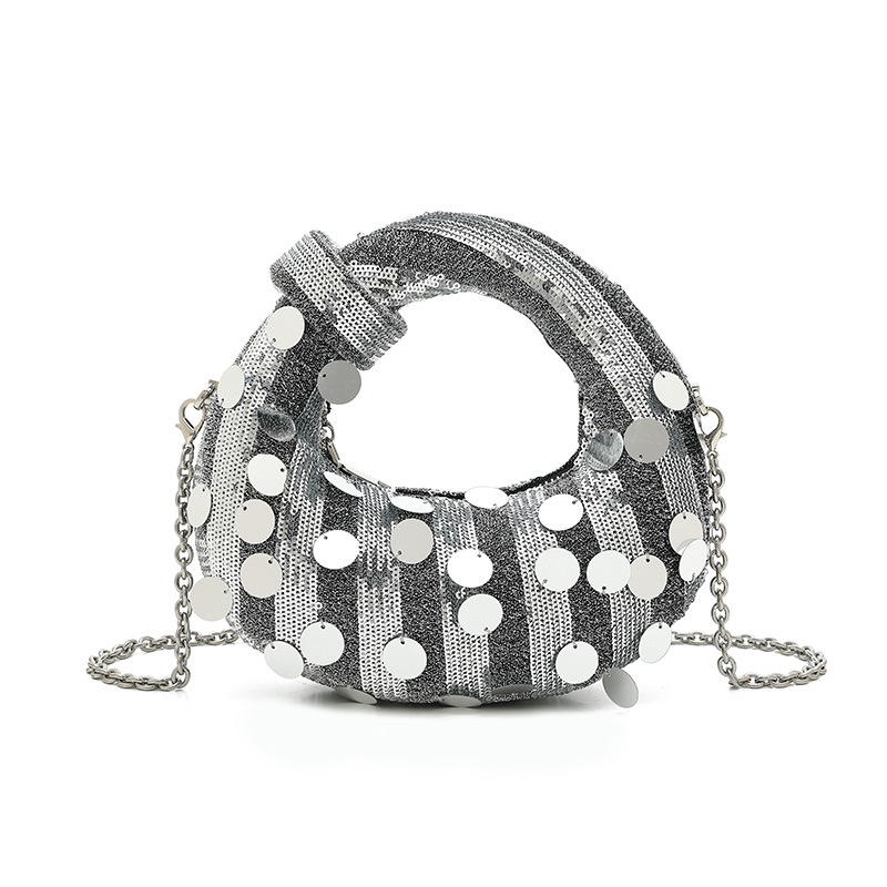 Half Moon Evening Clutch Party - Luxury Bags Denim recensione e prezzo