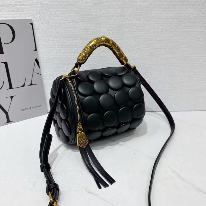 Retro Button Leather Handbags  - Luxury Bags Youtube recensione e prezzo