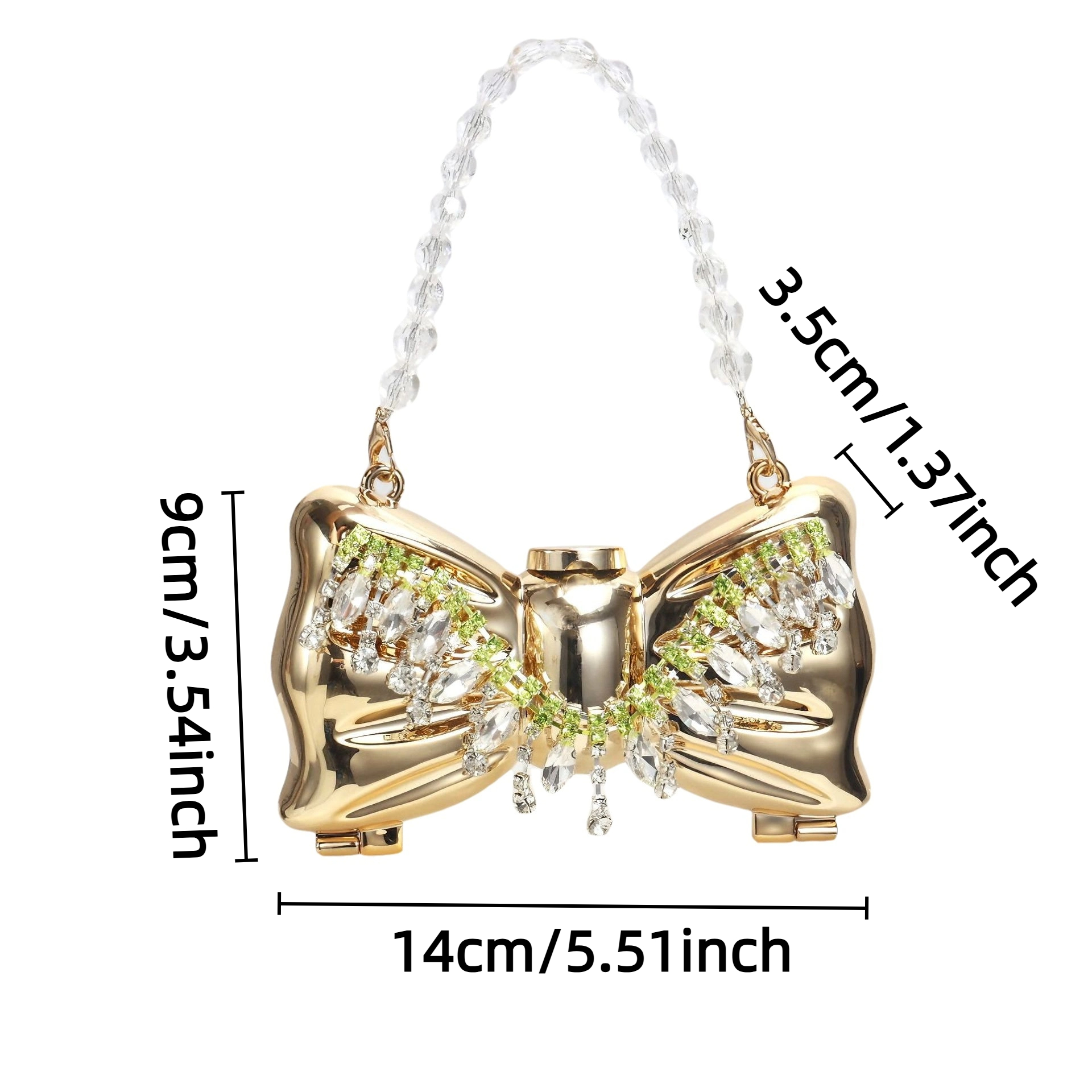 Luxury Fashion Metal Mini Hand - Luxury Bags Trending recensione e prezzo